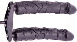 F- Machine Double Trouble Dildo Adaptor black — thumbnail 1