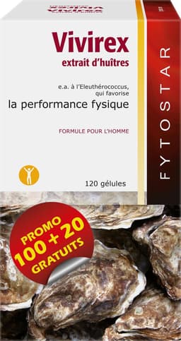Fytostar Vivirex – Voor het libido – Man prestatie– 120 capsules — thumbnail 8