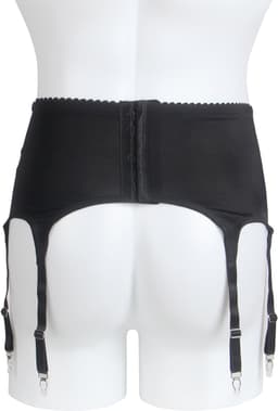 Zeloria Heren Jarretel Boxer Kant – Erotische Lingerie met Bandjes – Zwart – L – Exclusief Kousen — thumbnail 13