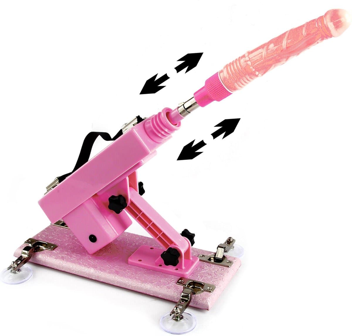 Darenci Dare Drill Pro – Volautomatisch Intimiteitshulpmiddel voor Mannen en Vrouwen – Complete Set – Stil & Krachtig – 100 % Discreet Verpakt en Verzonden – Roze — afbeelding 1