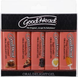 Doc Johnson - Oral Delight Gel - Desserts - 5 Pack - 1 fl oz / 29 ml — thumbnail 1