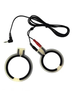 Rimba Electro Sex cock rings bi-polar round 2 pcs — thumbnail 4