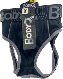 BodyQ Sexy Heren Jockstrap – Zwart Grijs – Erotische Herenlingerie – Maat XL — thumbnail 3