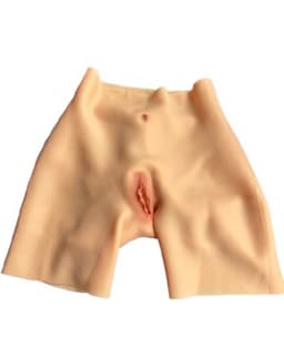 Siliconen- vagina- broek -vaginabroek-kunstvagina-Vaginaslip-Nepvagina-Transgender-Crossdresser-Travestie- Vagina voor Man- — thumbnail 5