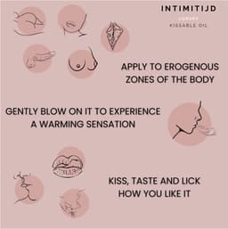 Intimitijd - Luxury Kissable Oil - Sparkling Wine — thumbnail 5