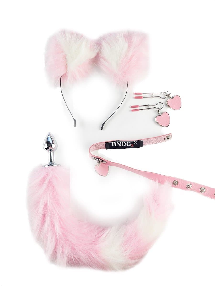 BNDGx® - Sex Toys - voor koppels - Set - Pakket - Sex kitten - met Dildo - Kit - Tepel klem — afbeelding 1