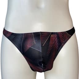 LekkerStout Slim Fit String - Rood - Sexy Herenondergoed | L | | ( LS114 ) — thumbnail 1