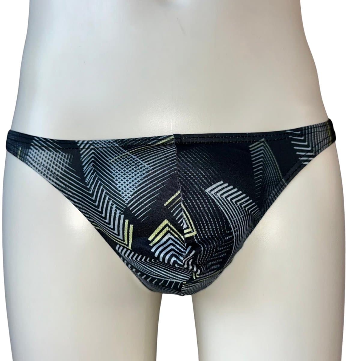 LekkerStout Slim Fit String - Zwart - Sexy Herenondergoed | L | ( LS112 ) — afbeelding 1