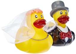 Mr en Mrs Duck Geschenkdoos Set voor Bruid en Bruidegom — thumbnail 3