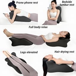 Intimiteit Kussen – 27° Ergonomisch Wigkussen voor Koppels | Memory Foam Steunkussen voor Comfort & Ontspanning — thumbnail 5