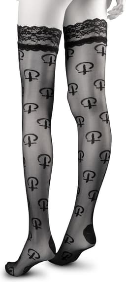Panty Pushers Hold Up Kousen - Multi Logo — thumbnail 2