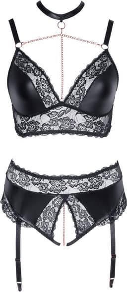 Curvy Bondage Beha Lingerie Set — thumbnail 4