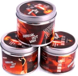 Massage kaars, Zwart, love gel, erotisch, sex, Toys4enjoy, Sensual Hot Wax — thumbnail 2