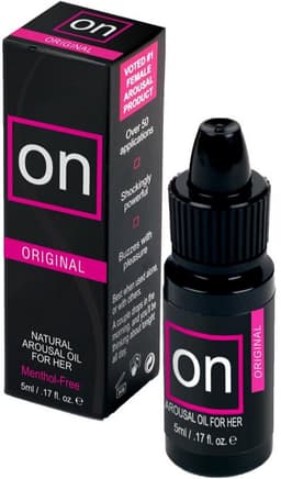 Sensuva ON Arousel Oil for Her Original Bottle - 5 ml — thumbnail 8