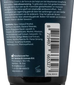 Boners - Orgasmevertragende Crème - 100 ml — thumbnail 3