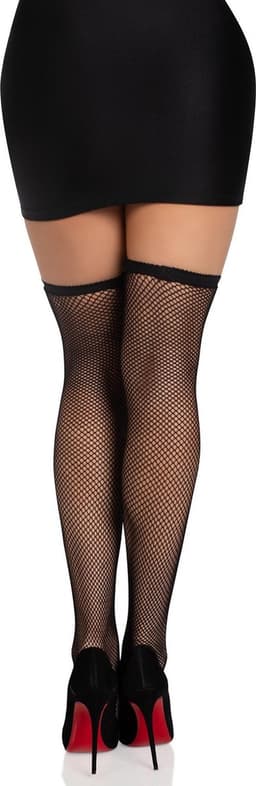 Fishnet Thigh Highs — thumbnail 4