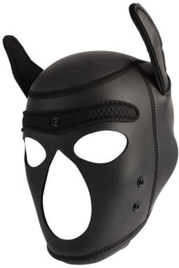 Sins Inquisition - Be My Master Bondage Puppy Hood - Zwart — thumbnail 5