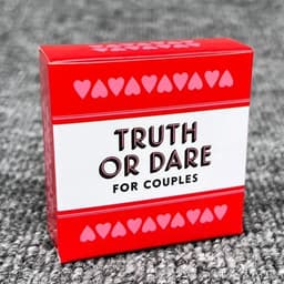 51 Stuks Waarheid of Durf Kaarten voor Koppels – Sexy Engelse Versie – Bordspel, Dating Spel, Romantisch en Spannend Spel voor Koppels — thumbnail 2