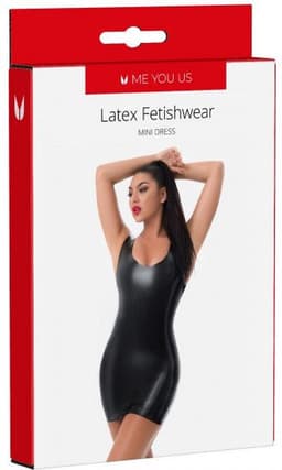 Me You Us Latex Mini Sexy Jurkje - Medium — thumbnail 2