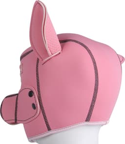 Banoch | Masker "Le Pig" | neopreen roze varkensmasker | varken BDSM — thumbnail 3