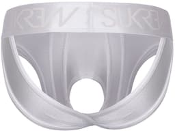 SUKREW U-Style V-Brief White Shimmer - MAAT XS - Erotisch Heren Ondergoed - Slip voor Man - Sexy mannen Slip — thumbnail 3