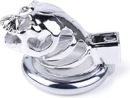 BRUTUS Goth Cage - Chastity Cage Kuisheidskooi - Zink — thumbnail 3