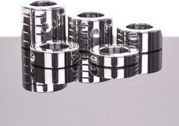 Ballstretcher RVS met groeven scharnierend 28 mm hoog Ø 35 mm — thumbnail 4