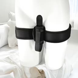 Bondage Benen Band met Houder voor Vibrator - Verstelbaar BDSM Seksspeeltjes voor Vrouwen en Koppels — thumbnail 1