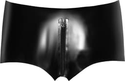 Latex Broekje Hotpants met Rits — thumbnail 5
