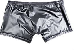 BamBella ® - Boxer short - Maat M - MAT glans - Zwart BDSM kleding kruisloos open kruis erotische heren kleding — thumbnail 4
