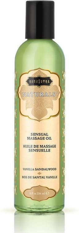 Kamasutra Naturals Massage Olie Vanille Sandelhout — thumbnail 2