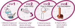 Clone A Willy Hot Dildo - Roze — thumbnail 12