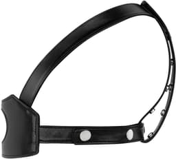 Bedroom Fantasies - Hoofd Harnas Strap-On - Zwart — thumbnail 3