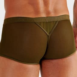 WOH heren microfiber trunk personal allure mesh groen — thumbnail 3