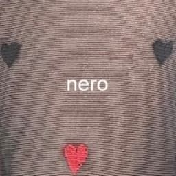 Giulia - Intimo Fashion licht glanzende 20den Panty met hartjes en open kruis - Zwart - L — thumbnail 8