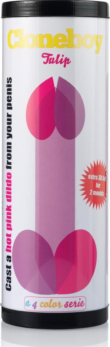 Cloneboy - Dildo Tulp Hot Pink — afbeelding 1