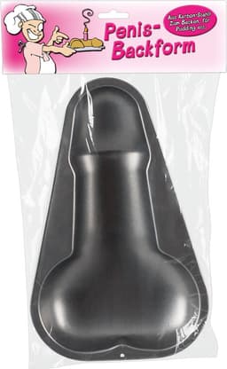 You2Toys – Erotische Bak Mal Wafelijzer in Penis vorm voor Vrijgezellen Feesten ook voor ijs – 29 cm - Zwart — thumbnail 4