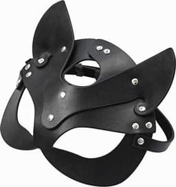 ***Sexy Meesteres Masker Black Cat - Spannende masker - SM Masker - Spannend voor koppels - Sex speeltjes - Sex toys - Erotiek - Bondage - Seksspeeltjes - Kinky van Heble® *** — thumbnail 1