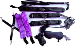 BDSM sex set - Paars - 14 stuks - Sex toys - Erotisch spel - Sex set - Rollespel - Sex toys voor koppels — thumbnail 3