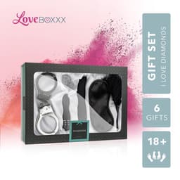 Loveboxxx - I Love Diamonds Cadeauset - Sex Toys voor Koppels - Erotische Geschenkset met Seksspeeltjes en Accessoires - 6 Delig - Erotisch Cadeauset voor Koppels — thumbnail 1