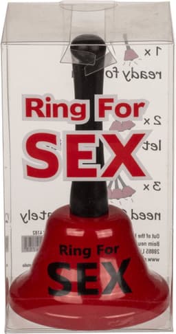 Grappige 'Ring for Sex' Bel – Speelse Tafel Klingel voor Volwassene — thumbnail 5