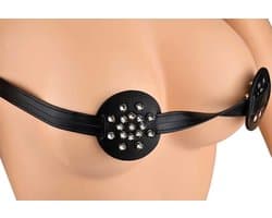 BDSM Tepel bondage - Spikes - Tepelklem - Verstelbaar - Leder - Crush