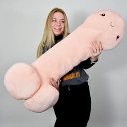 MikaMax Penis Bodypillow – Piemel Knuffel – Piemel Decoratie - XL - Vanilla - 1 Meter — thumbnail 3