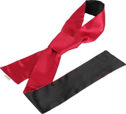 Banoch | Blinddoek bordeaux rood - zacht 150 cm 8 cm breed — thumbnail 8
