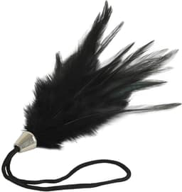 Banoch | Tantra long feather black | streel veer zwart — thumbnail 1