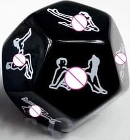 CHPN - Erotische dobbelsteen - Dobbelsteen - Sex dobbelsteen - 12 standjes - Bedspelletje - Cadeautje - Erotiek - — thumbnail 1