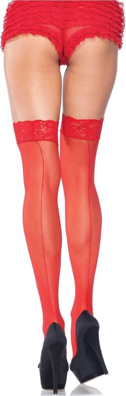 Sheer backseam stockings — thumbnail 2