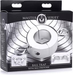 XR Brands Ball Trap - Metal Ball Stretcher silver — thumbnail 2