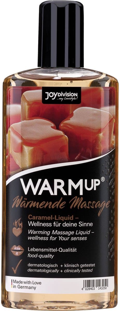 Joy Division-Warmup Karamell - 150 ml - Massageolie — afbeelding 1