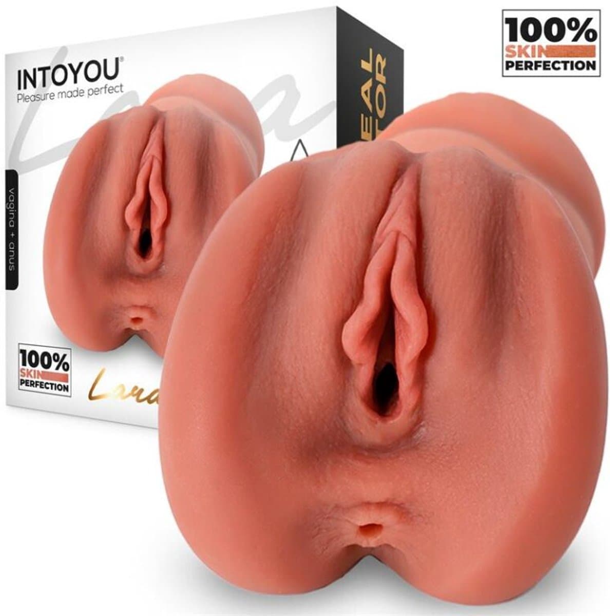 LIKETRUE Lara Super Realistic Vagina And Anus 695 Gr — afbeelding 1